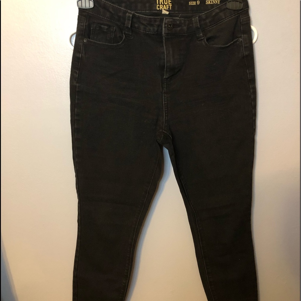Black skinny jeans